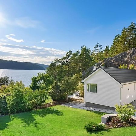 Sommerhus Ved Iddefjorden Халден Экстерьер фото